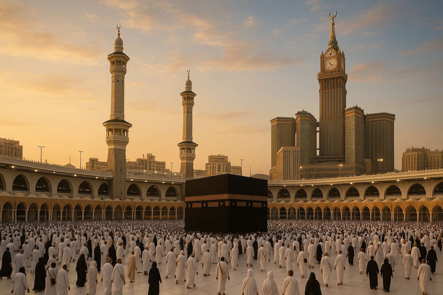 Kegiatan ibadah Umroh di Kota Mekah